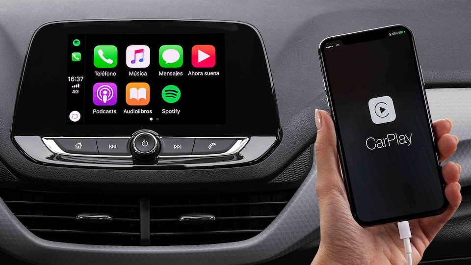 Chevrolet Onix Plus - Tu Auto Deportivo cuenta con tecnología Apple Carplay