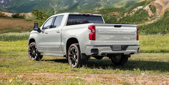 Chevrolet Silverado Z71 - Vista posterior